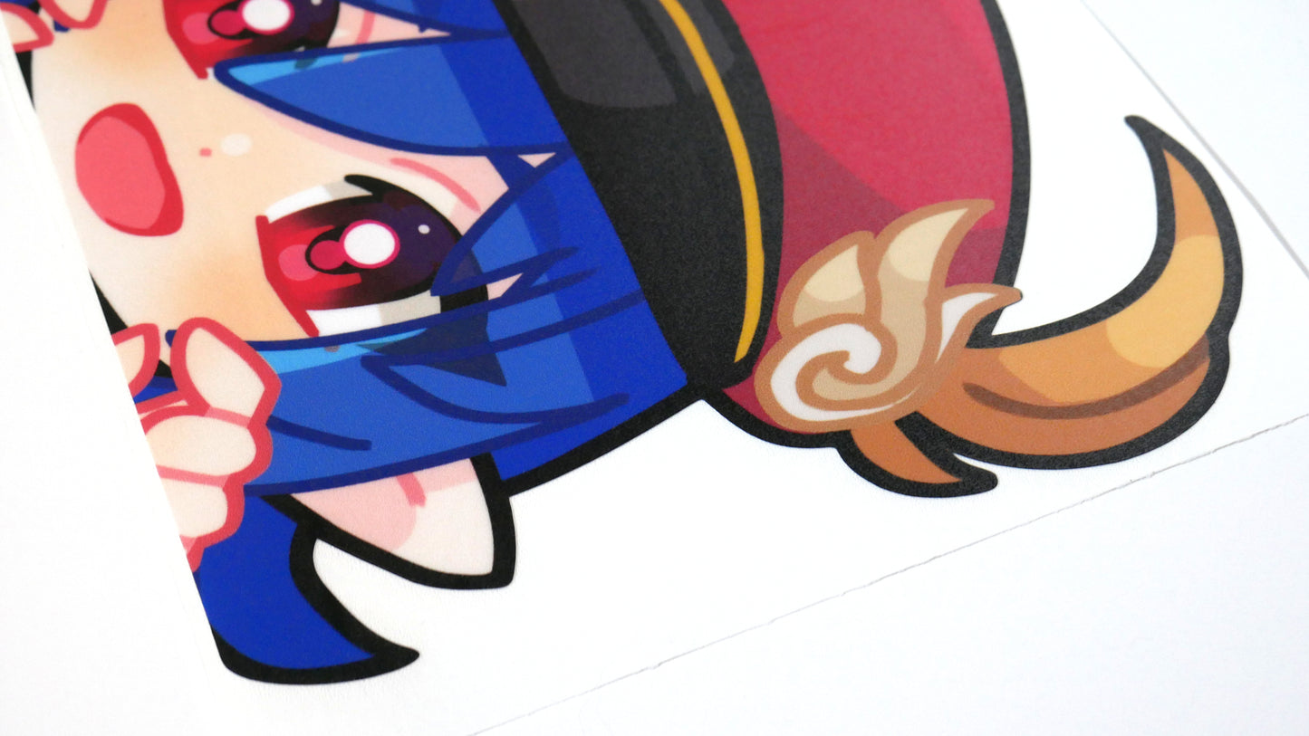 Angel's Sword Peeker Stickers