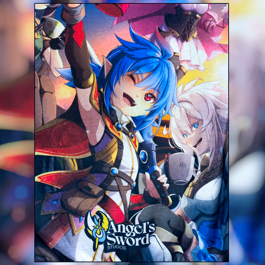Angel's Sword Team Throw Blanket