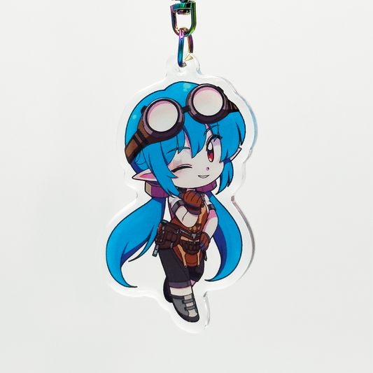 Asari Engineer Keychain