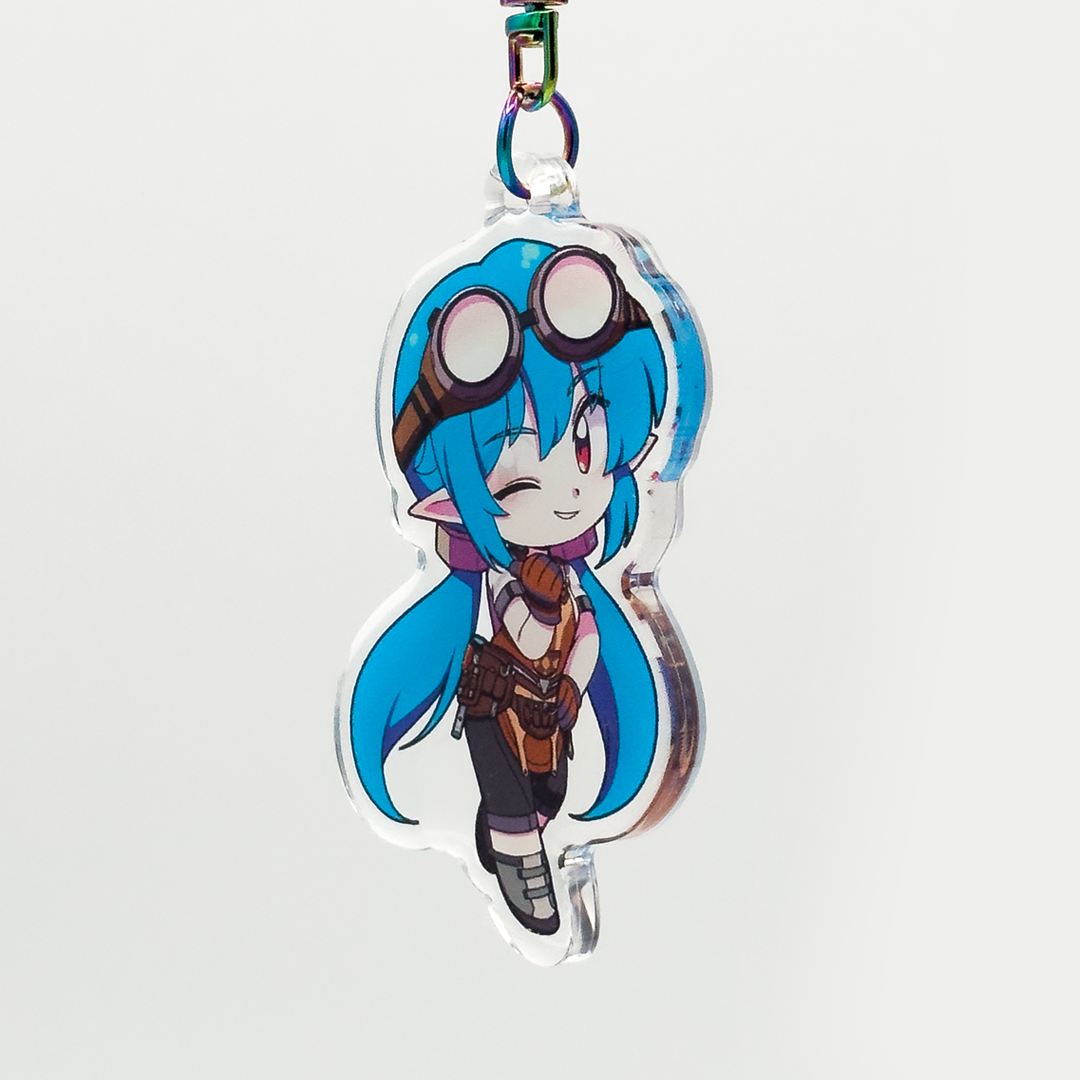 Asari Engineer Keychain