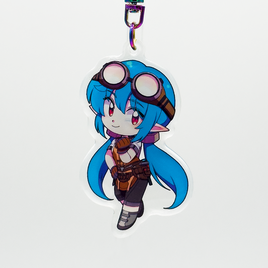 Asari Engineer Keychain