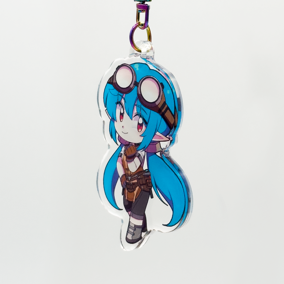 Asari Engineer Keychain