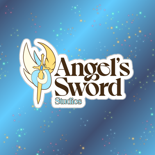 Angel's Sword Logo Sticker