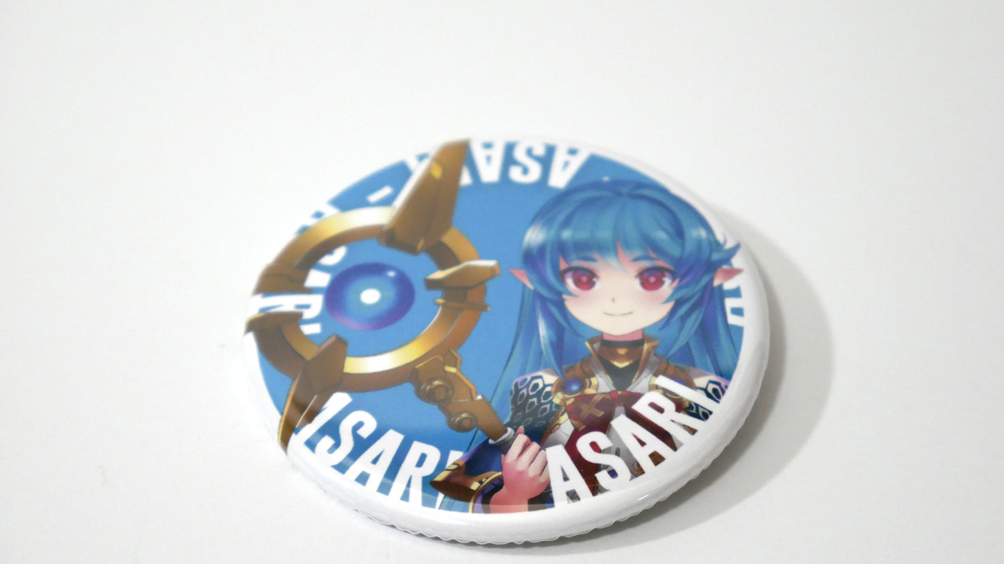 Asari Pin-back Button