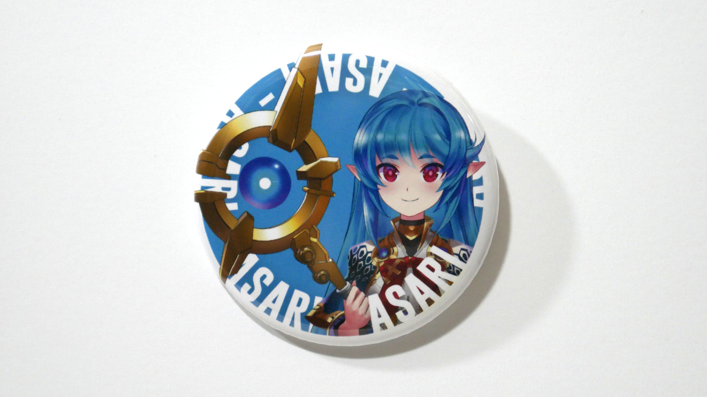 Asari Pin-back Button