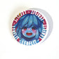 Leaflit Pin-back Button Slime Ver.