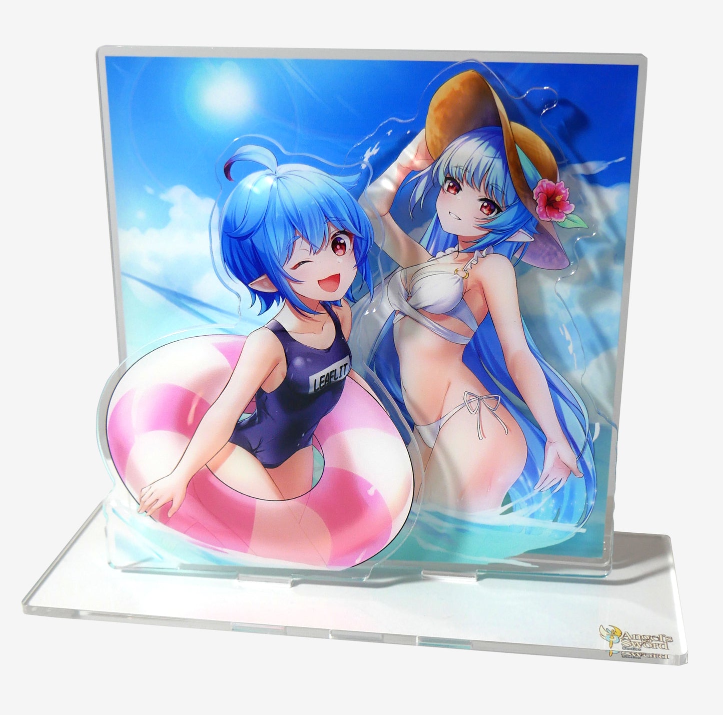 Summer Days Leaflit & Asari Multi-Layered Acrylic Stand